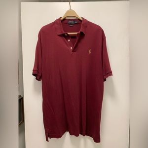 Vintage Burgundy Polo